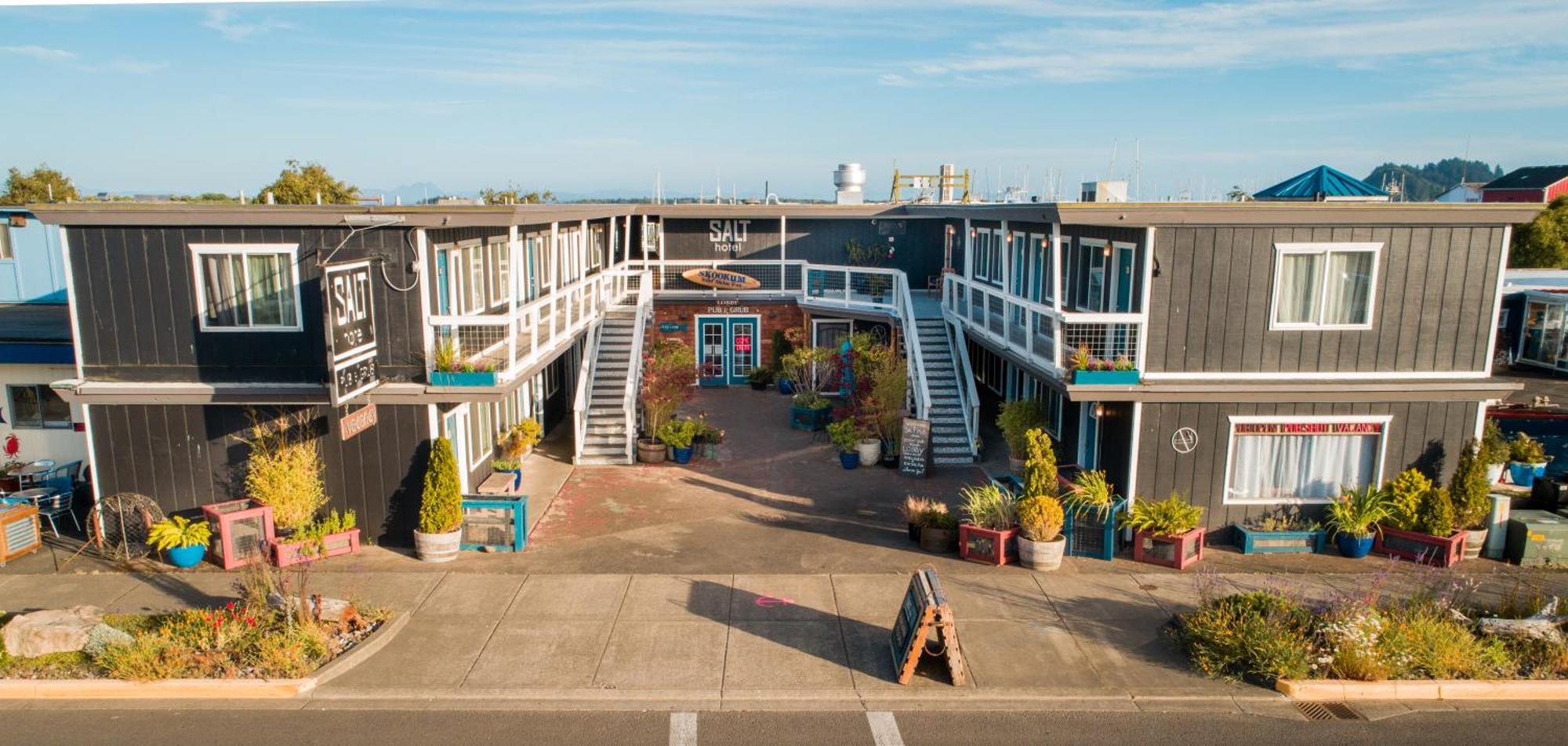 Salt Hotel & Pub Ilwaco Exterior photo